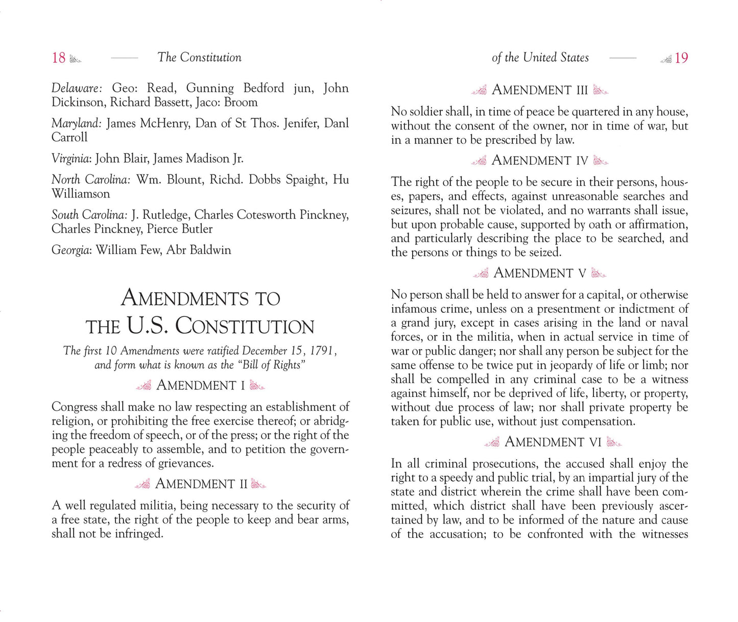 Constitution Of The US Book