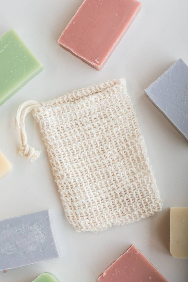 Agave Woven Exfoliating Soap Bag