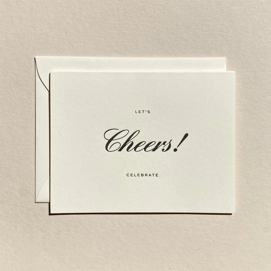 Let's Cheers Greeting Card