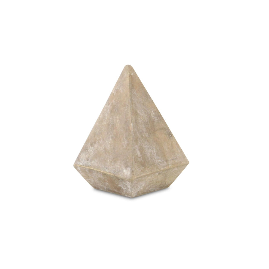 Wooden Pyramid Ring Holder