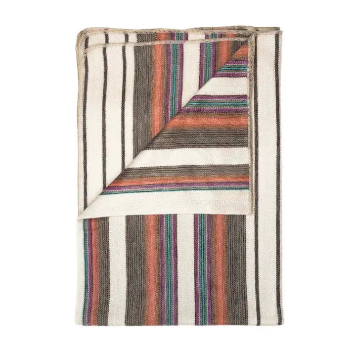 Alpaca Throw Blanket - Oasis