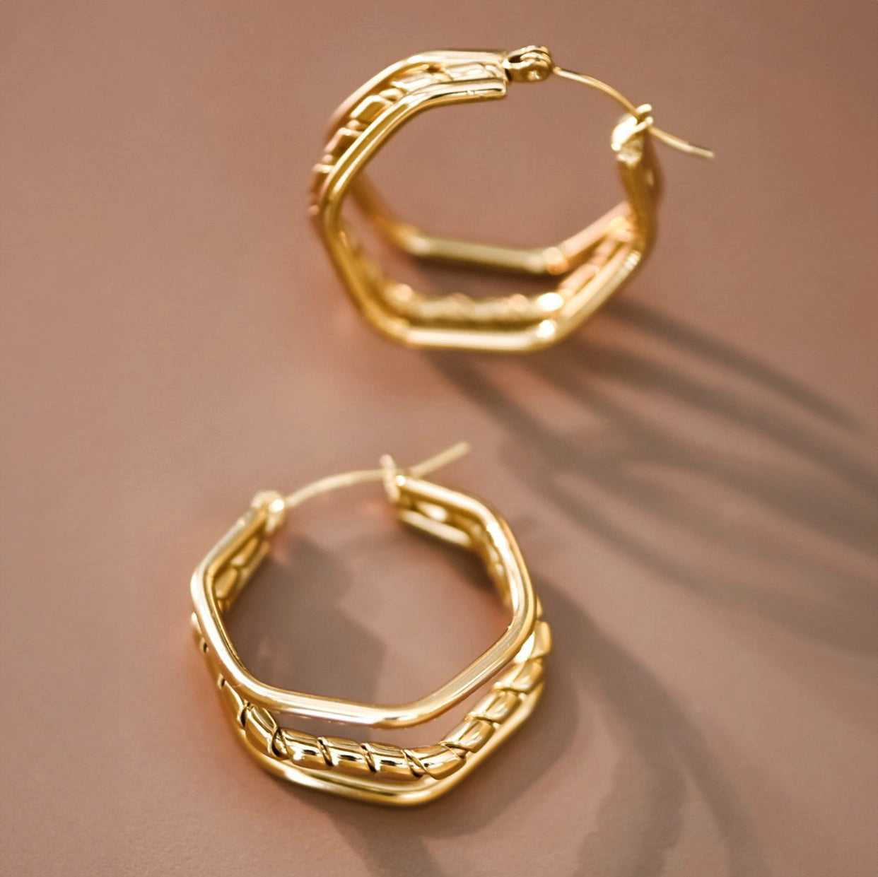 Triple Band Hoops