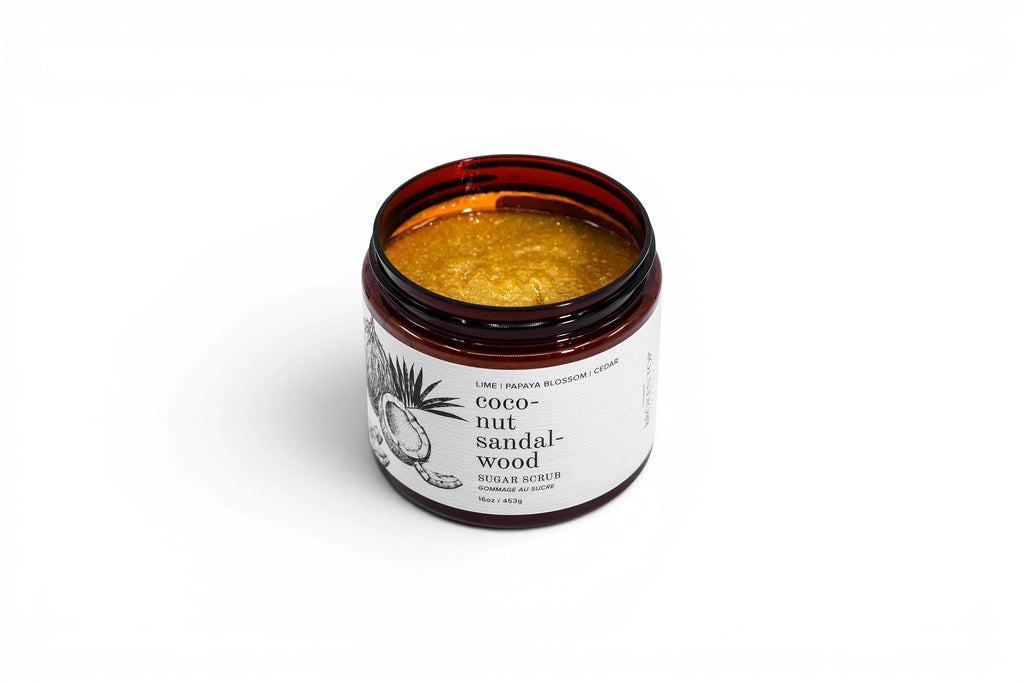 Coconut Sandalwood Sugar Scrub