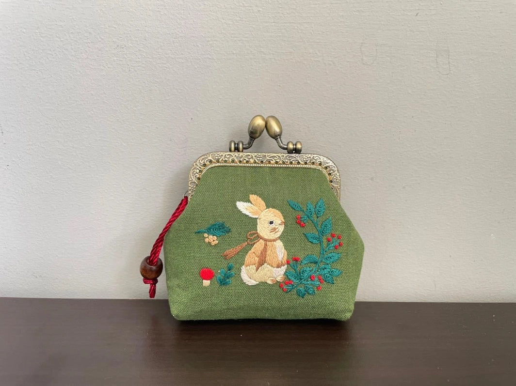 Embroidered Coin Purse