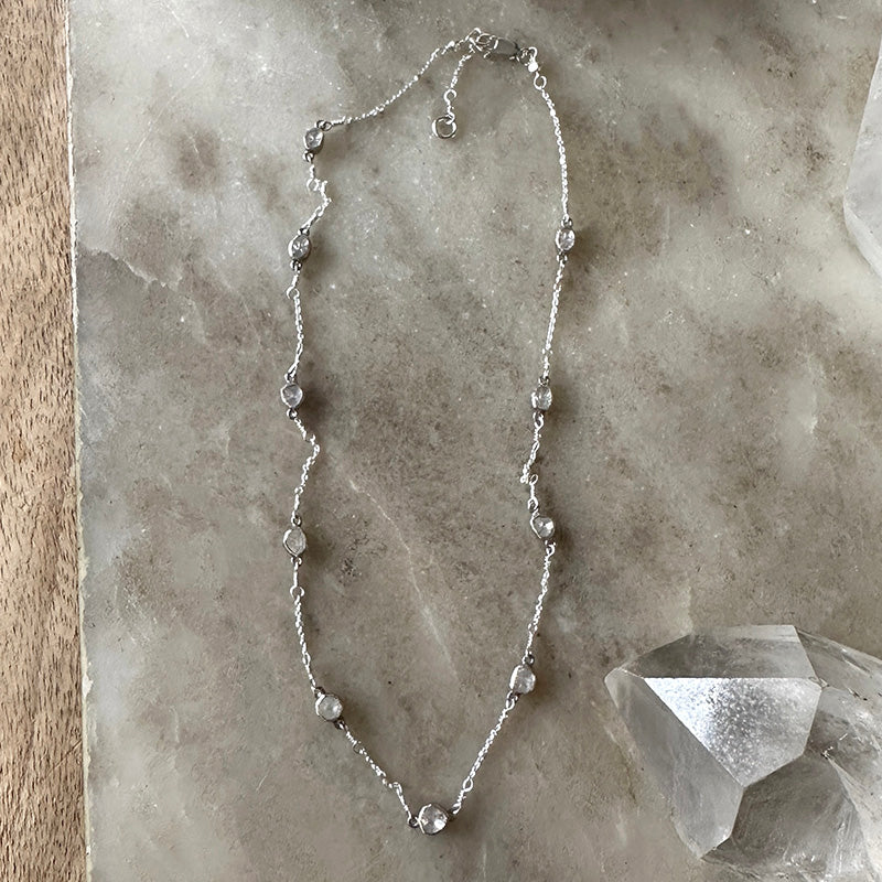 Eternity Diamond Circle Of Light Necklace