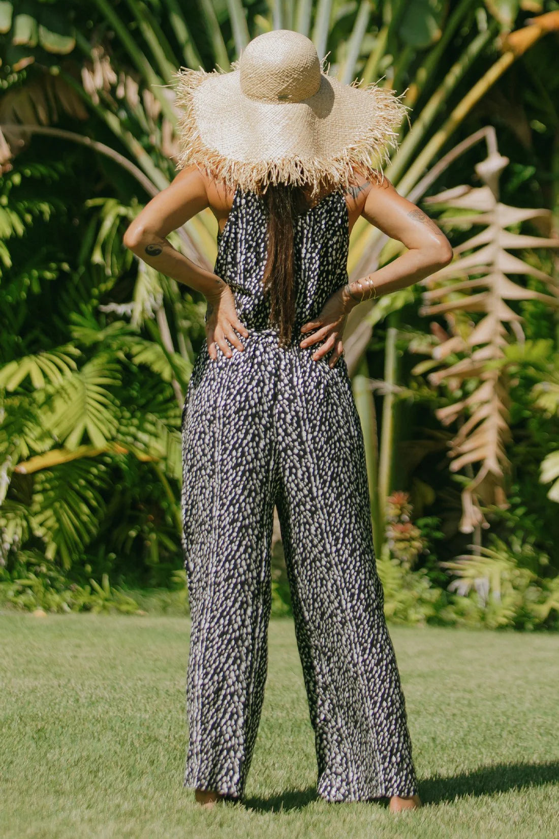 Button Front Jumpsuit