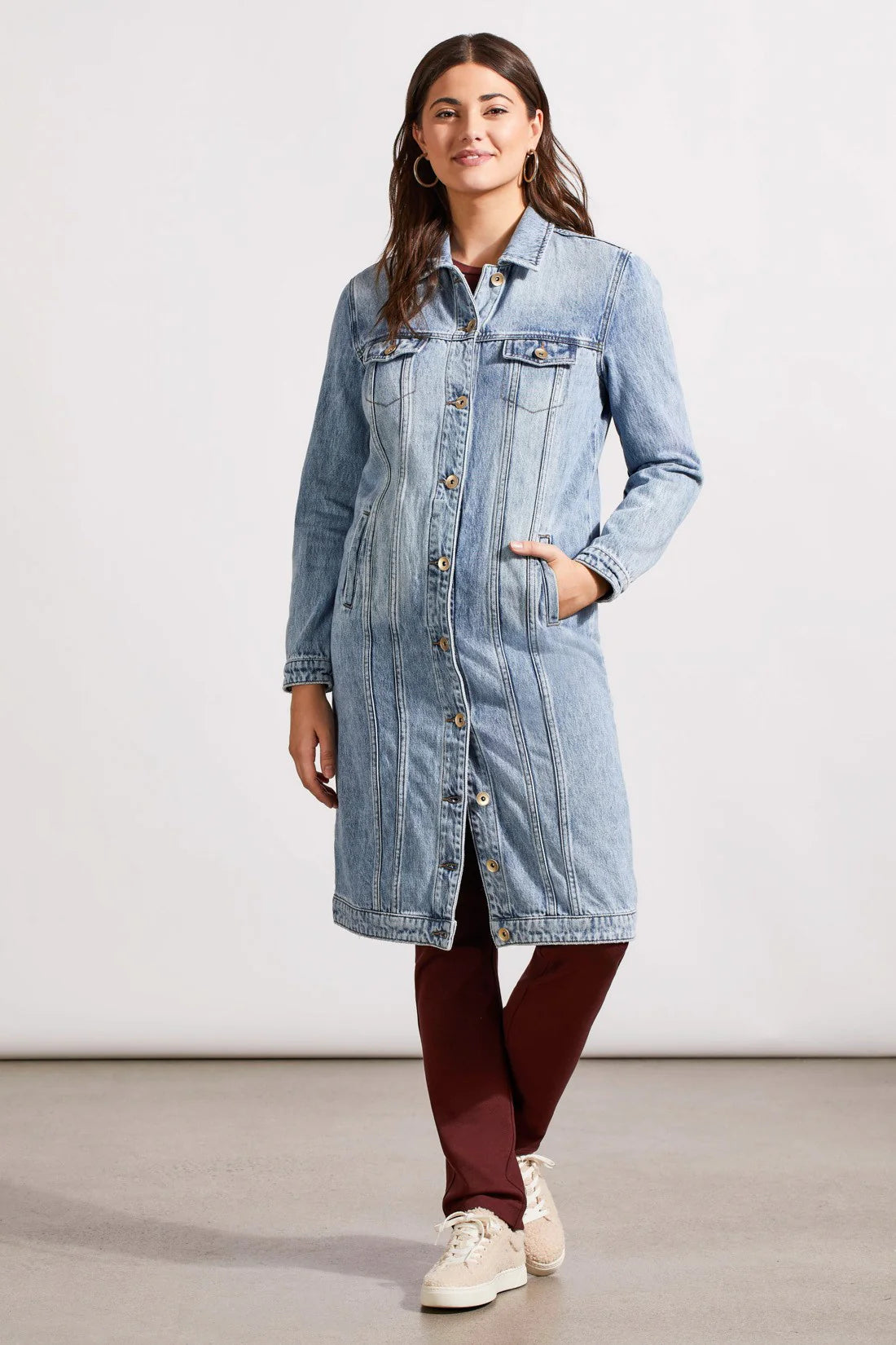 Denim Duster Jacket