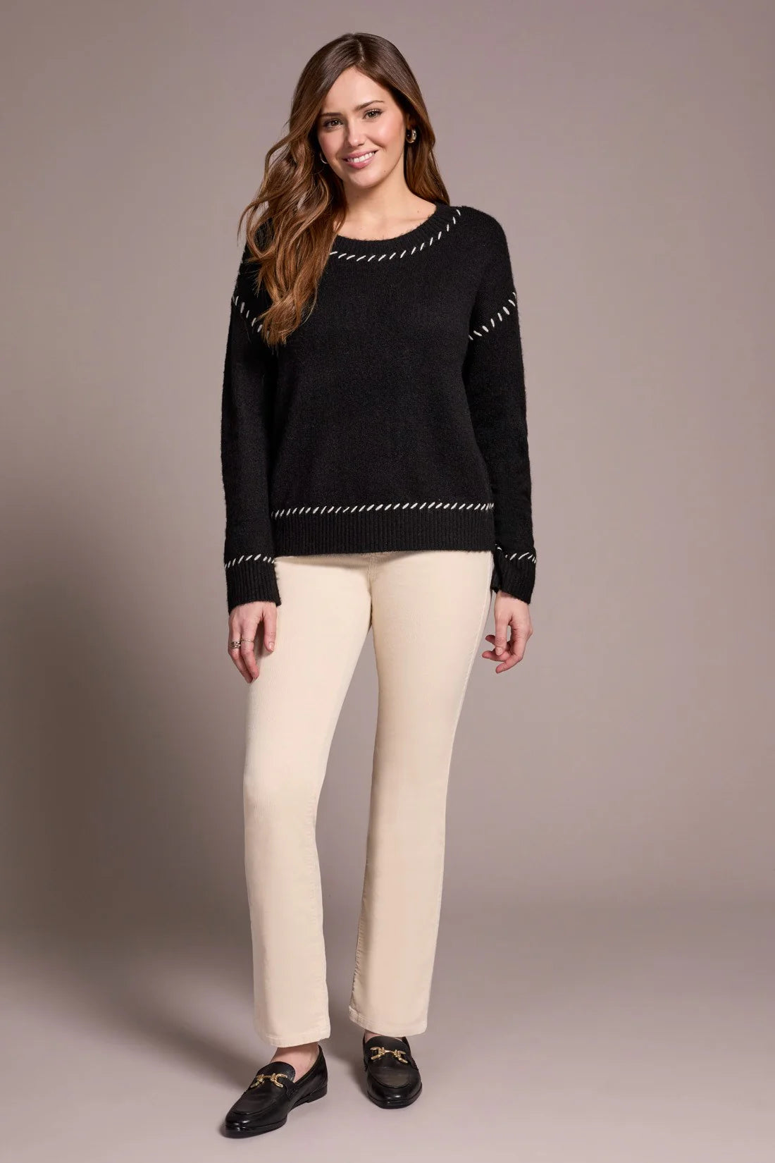 Saddle Stitch Sweater