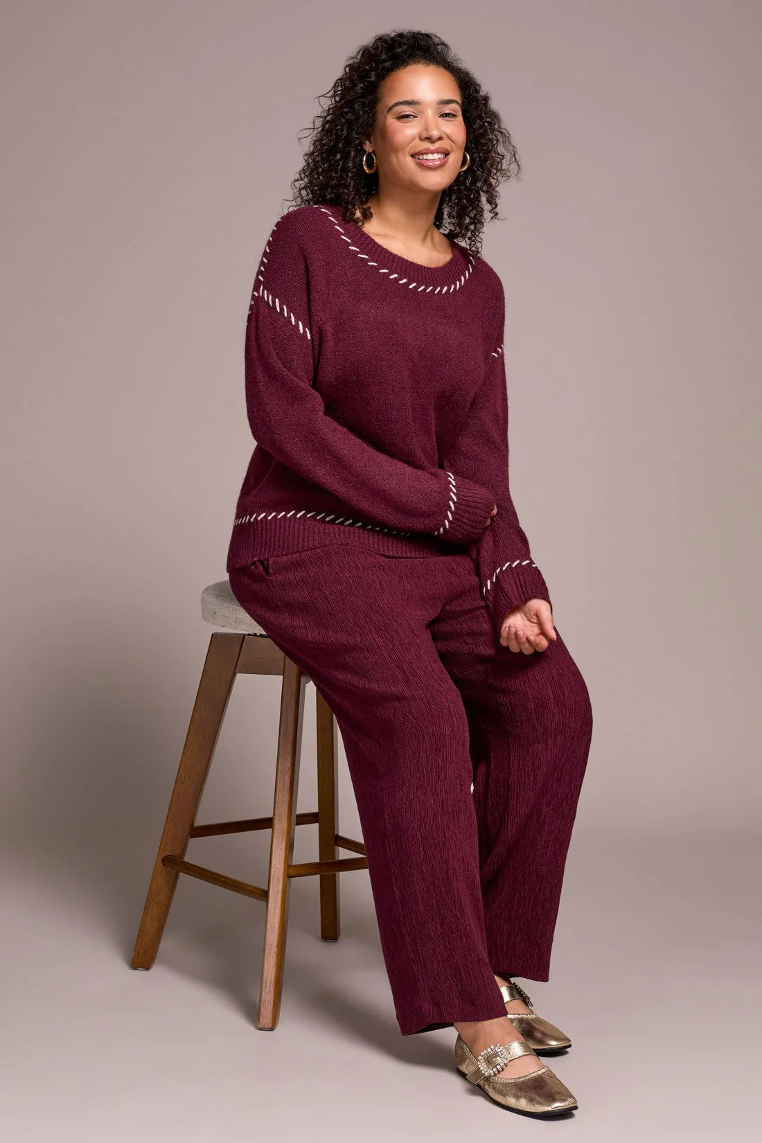 Saddle Stitch Sweater
