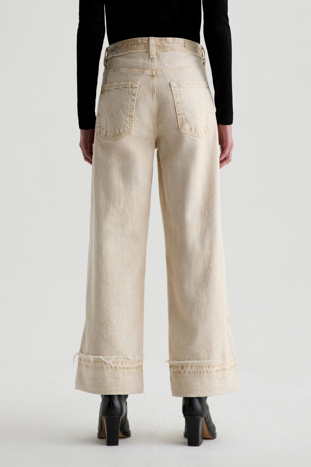 Saige Wide Leg Crop - Camel