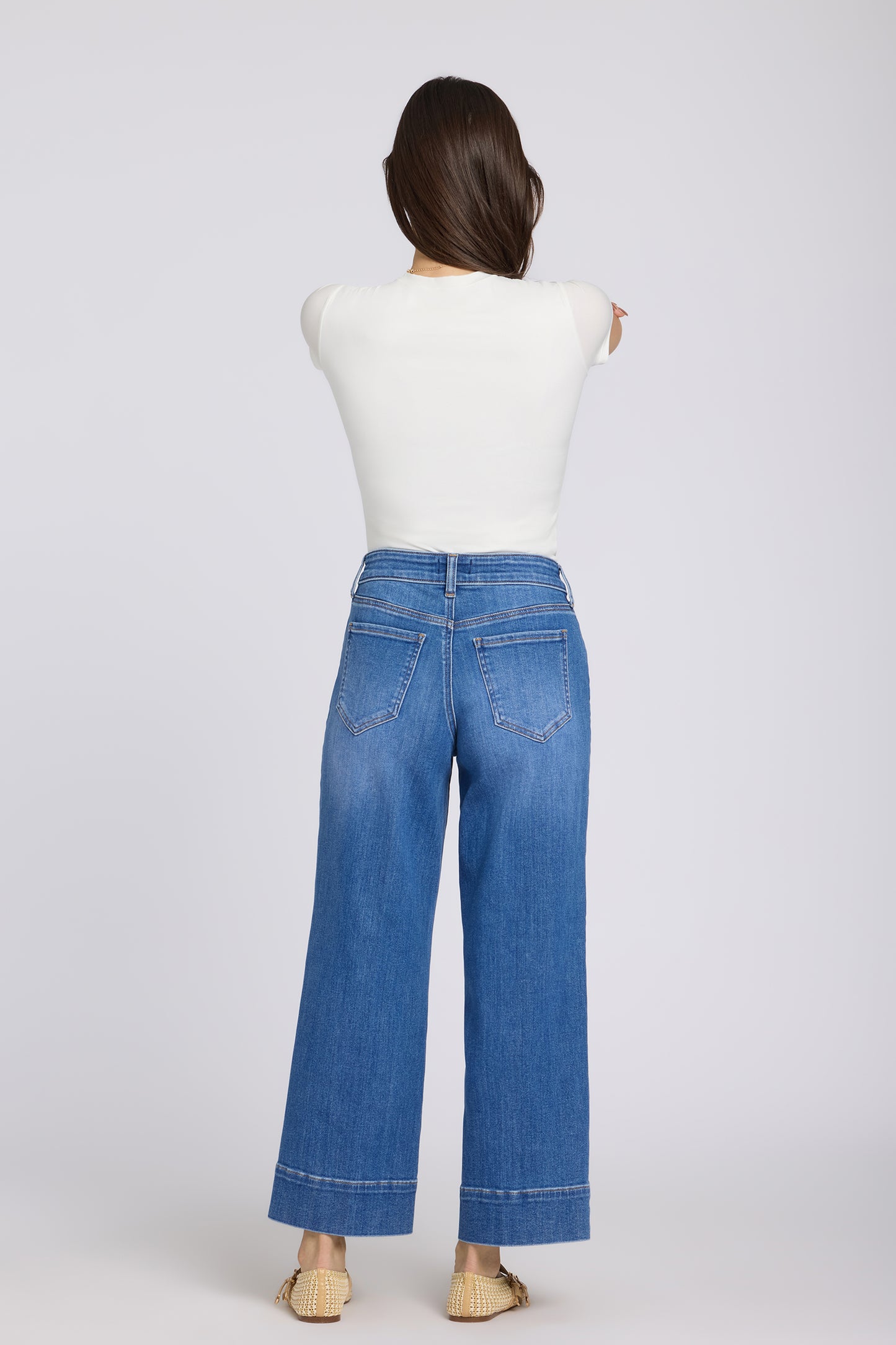 3" Hem Teresa Wide Leg - Paradise