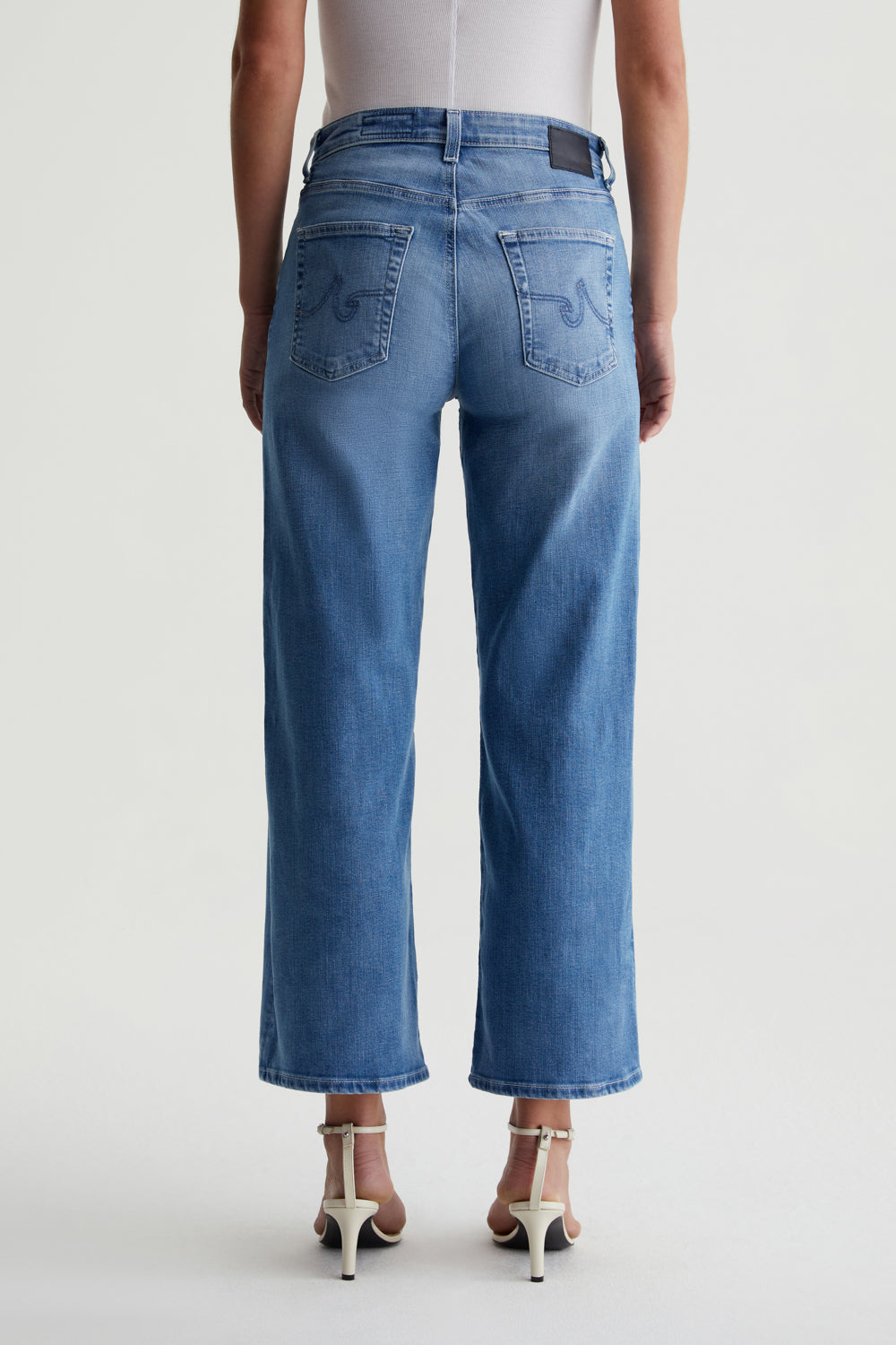 Saige Wide Leg Crop - Oceanic