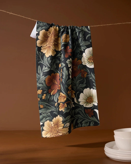 Classic Floral Kitchen Towel