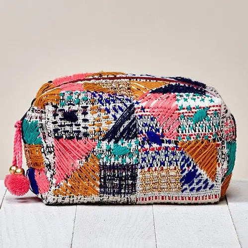 Beaded Makeup Bag