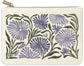 Embroidered Zip Pouch