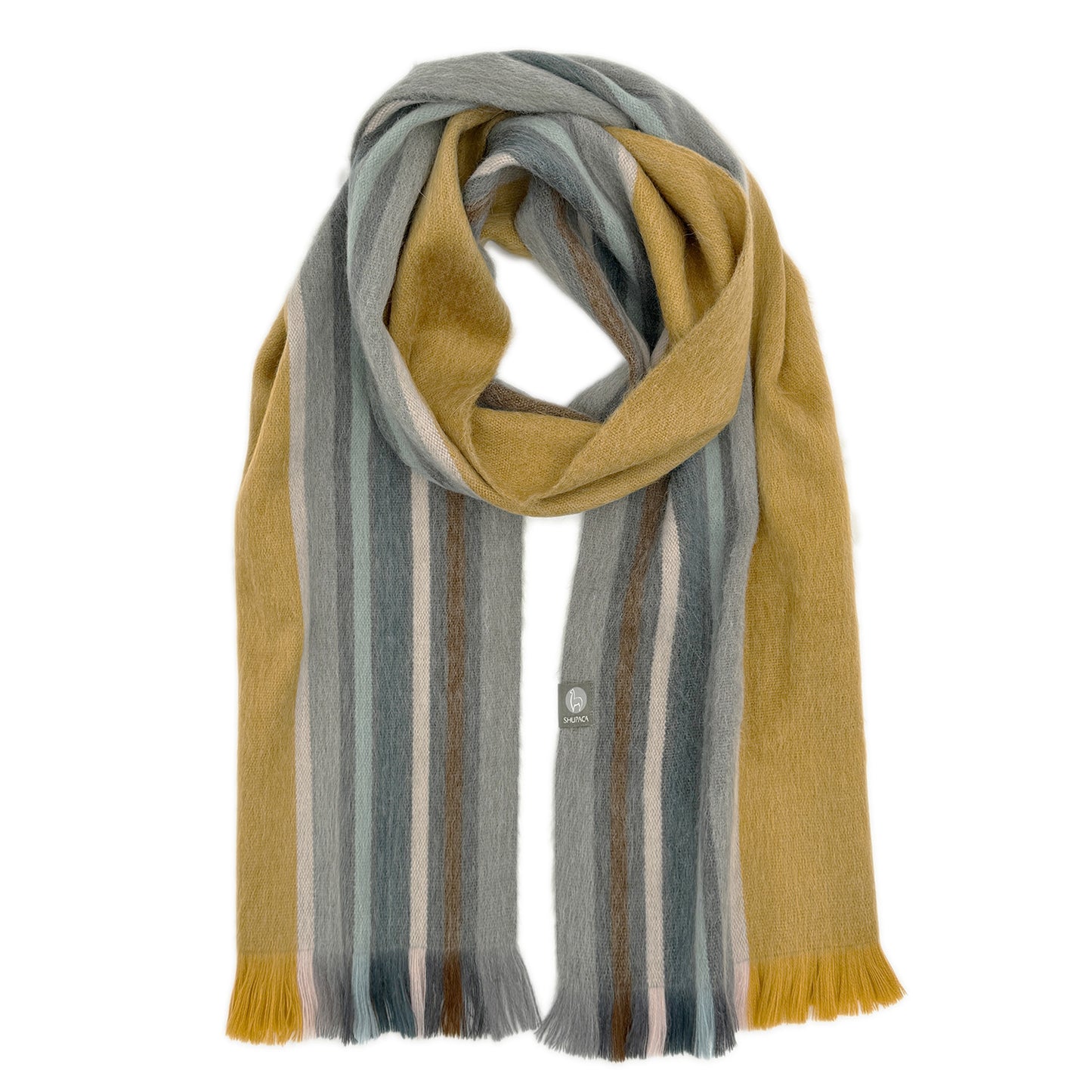 Alpaca Scarf - Mostaza