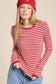 Striped Long Sleeve Top