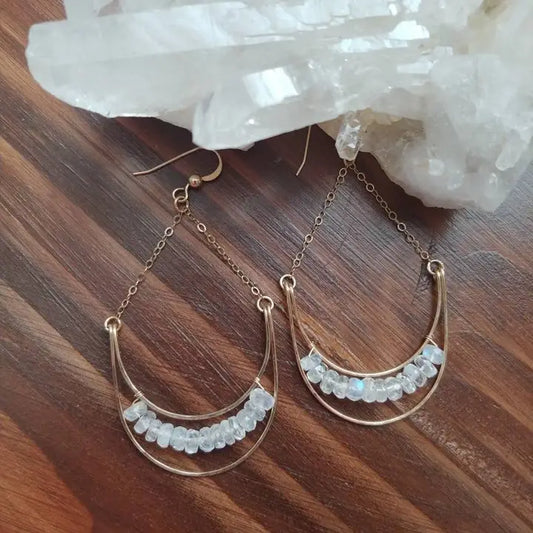 Moonstone Earrings