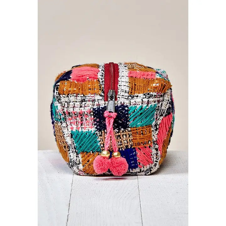 Beaded Makeup Bag
