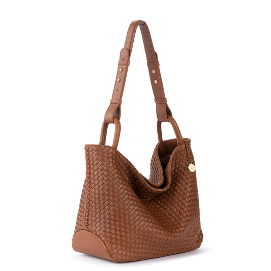 Los Feliz Medium Tote - Cognac