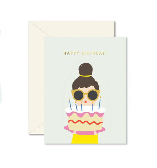 Birthday Cake Greeting Card
