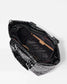 Medium Metro Tote Deluxe-Black Lacquer
