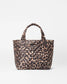 Small Metro Tote Deluxe-Leopard
