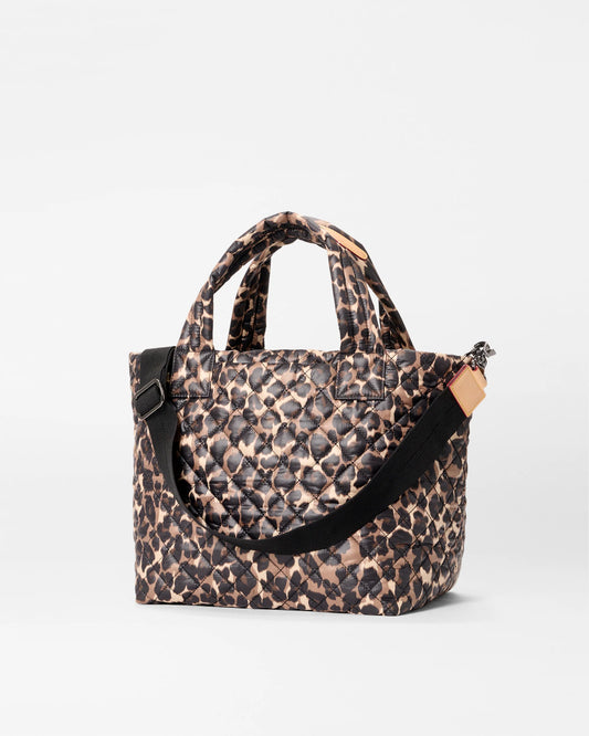 Small Metro Tote Deluxe-Leopard