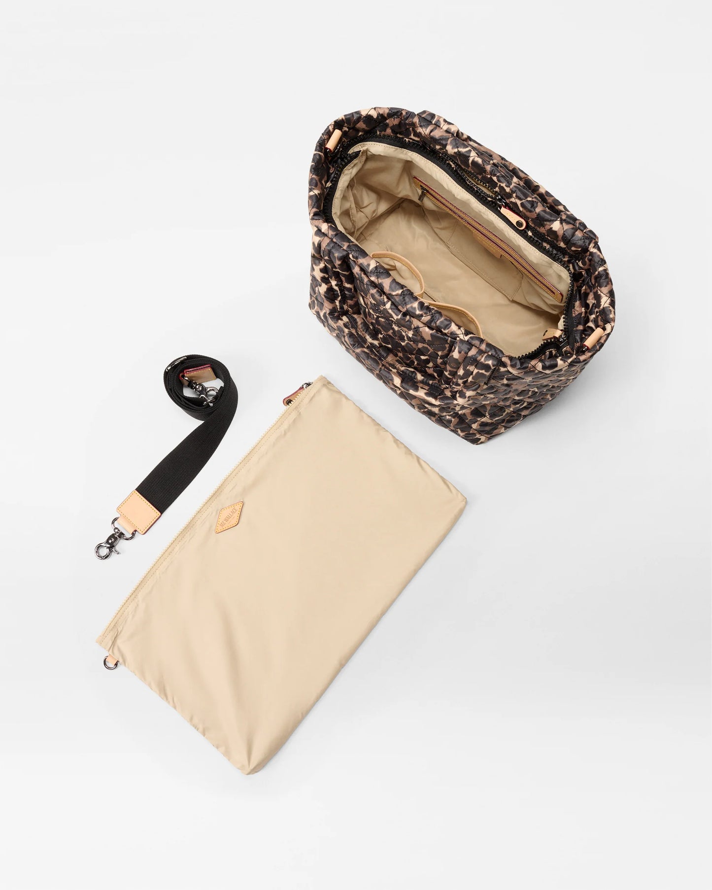 Small Metro Tote Deluxe-Leopard