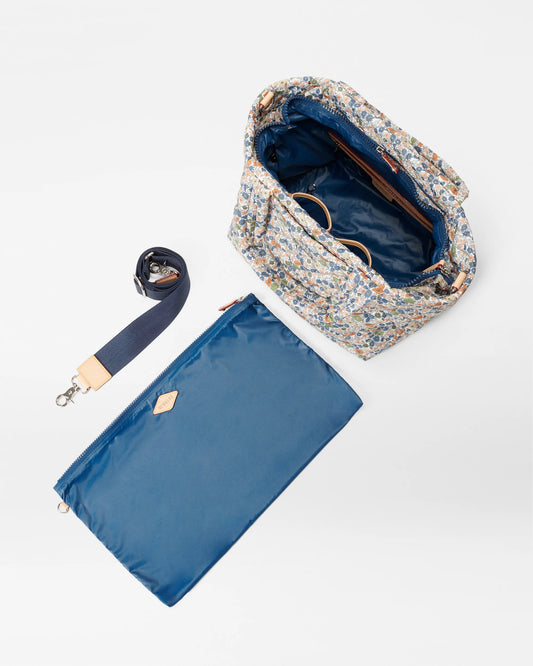Small Metro Tote Deluxe - Poppy Forest