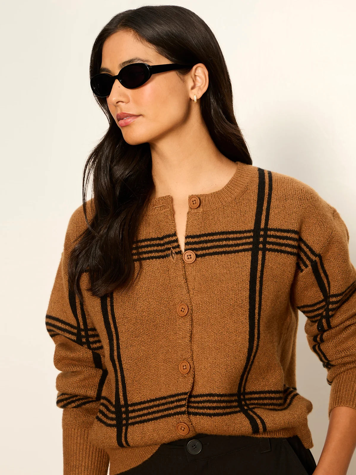 Plaid Must-Have Cardi