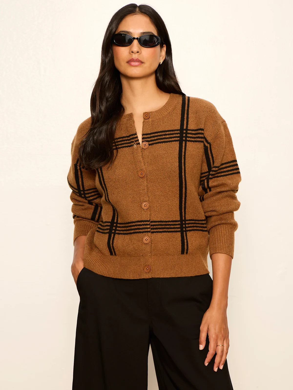 Plaid Must-Have Cardi