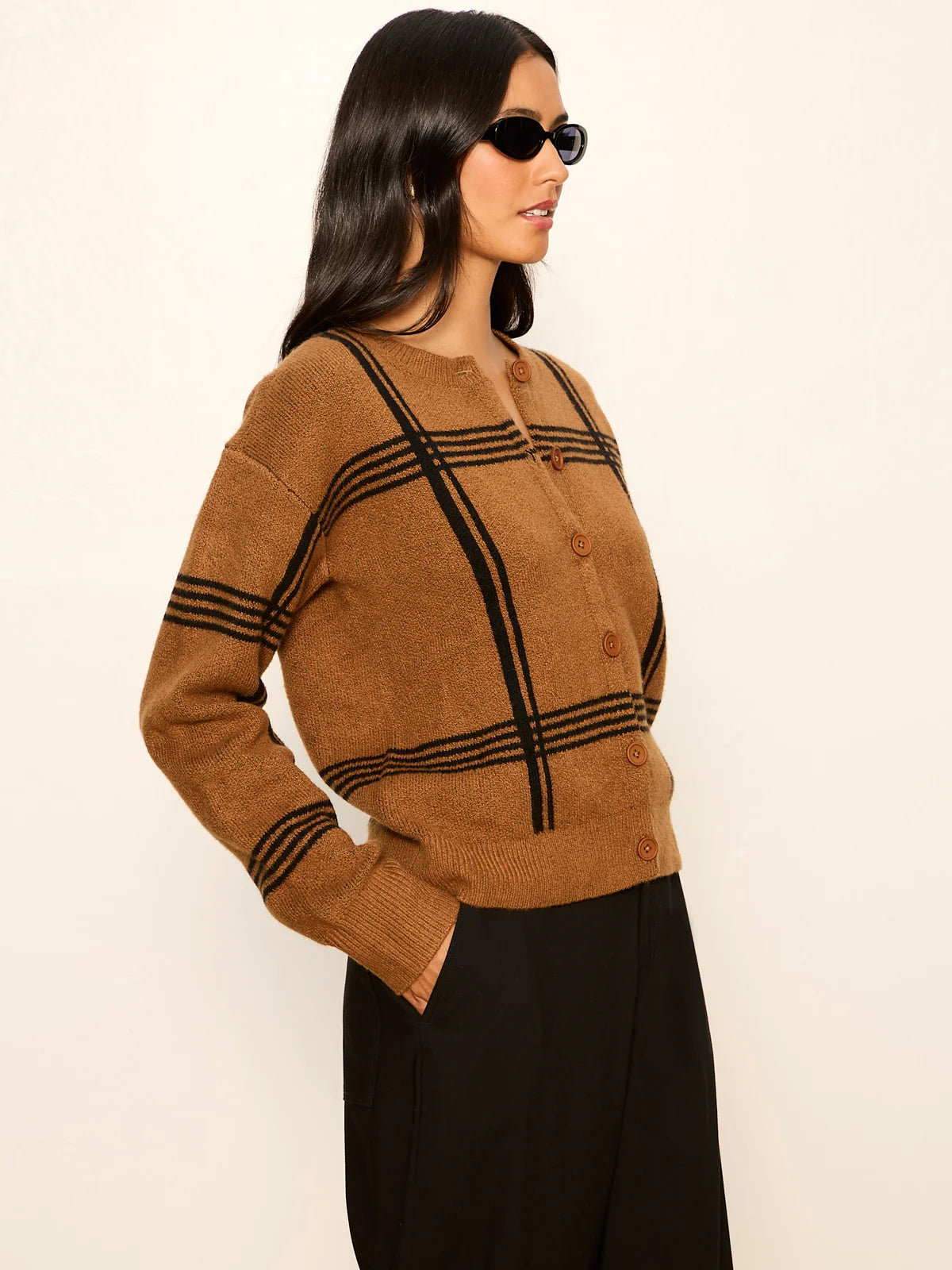 Plaid Must-Have Cardi