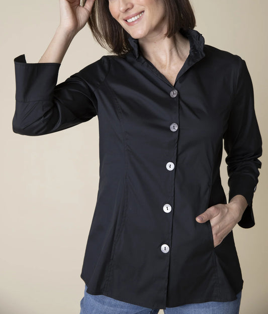 Sculpted Collar Tunic