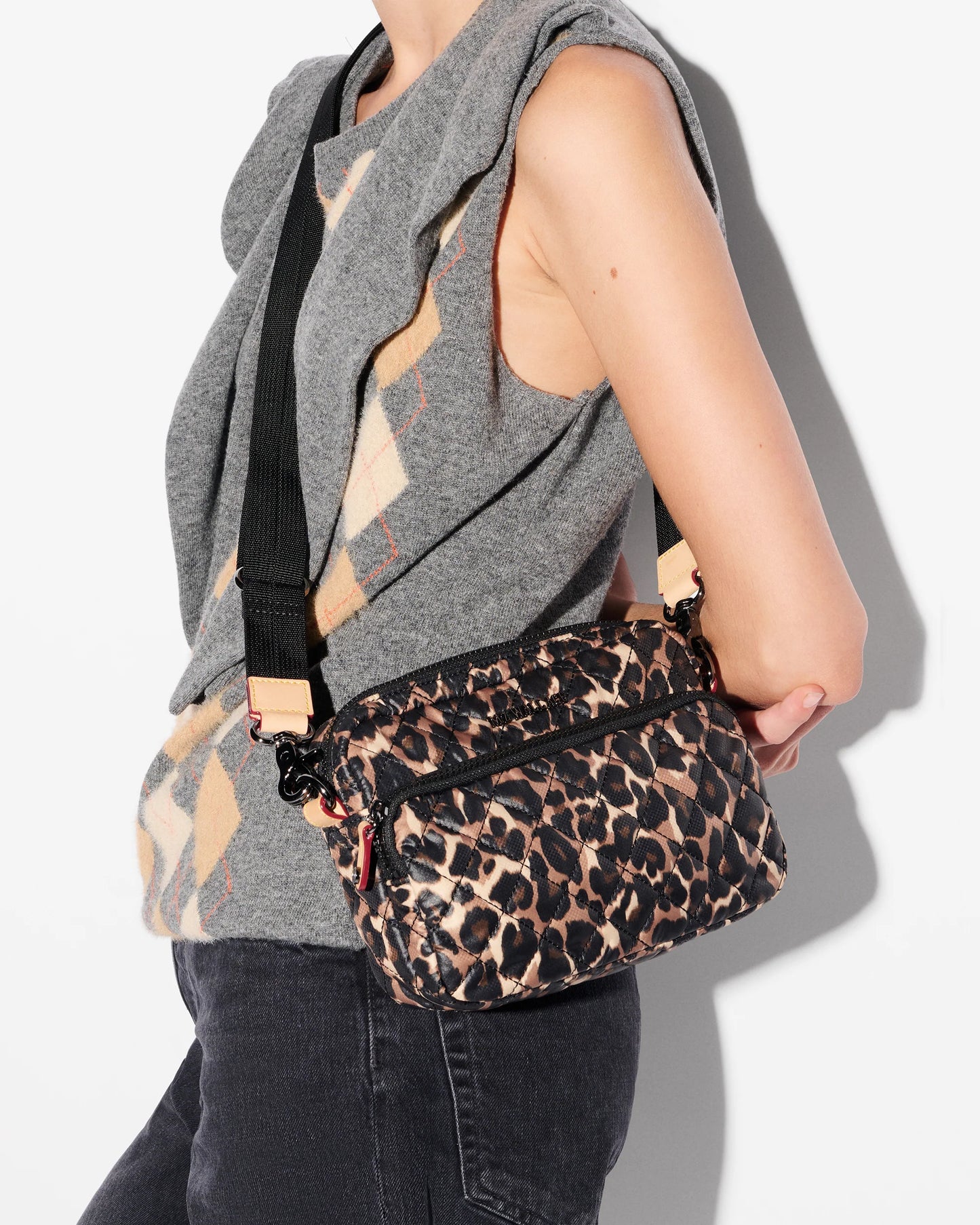 Small Metro Camera Bag - Leopard