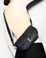 Small Astor Convertible Clutch - Black