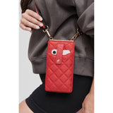 Duality Quilted Cell Phone Crossbody Bag