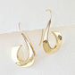 Curved Flat Hook Earrings