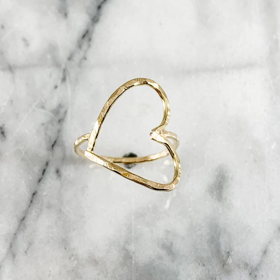 Open Heart Ring