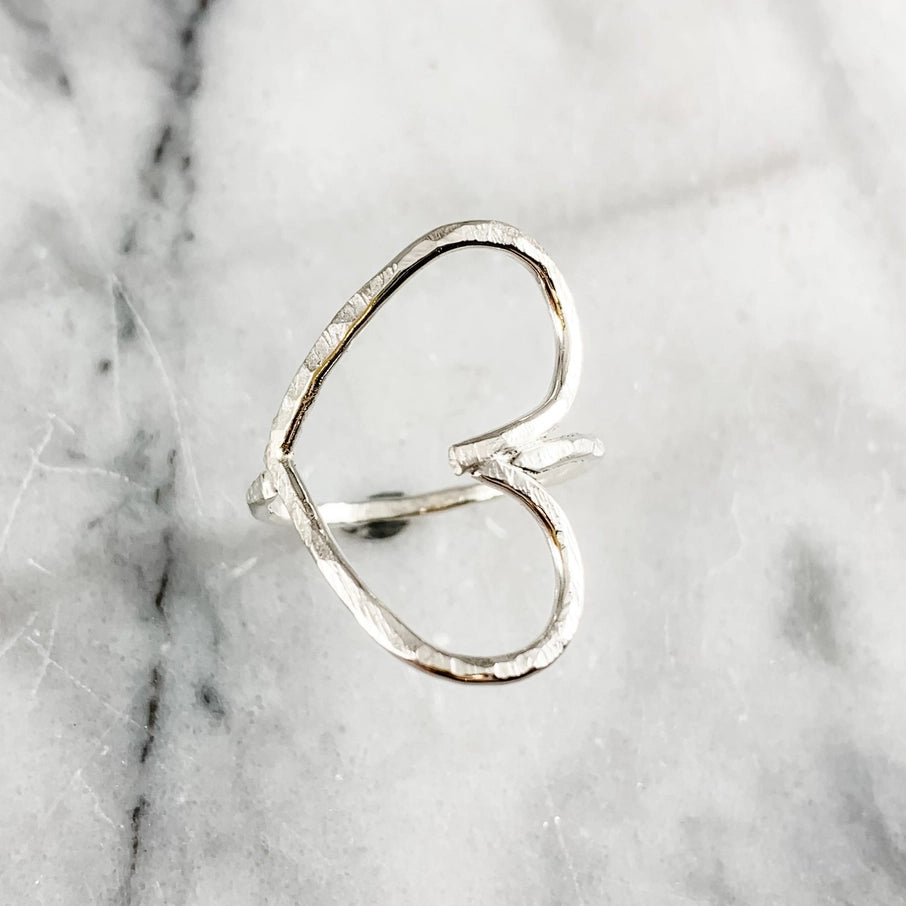 Open Heart Ring