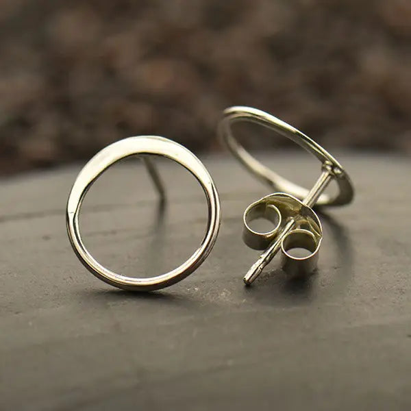 Open Circle Studs