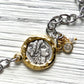 Ancient Coin Charm Bracelet