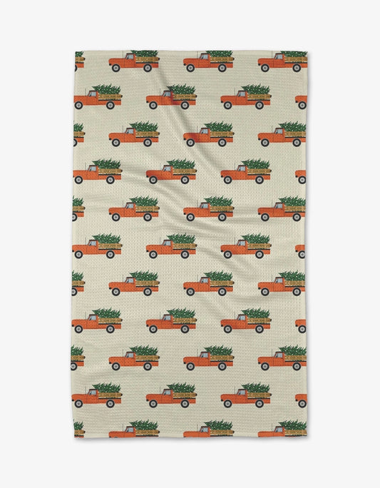 Christmas Ride Kitchen Towel