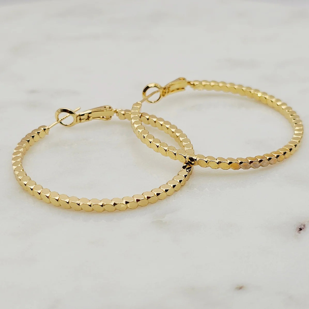 Textured Hoops