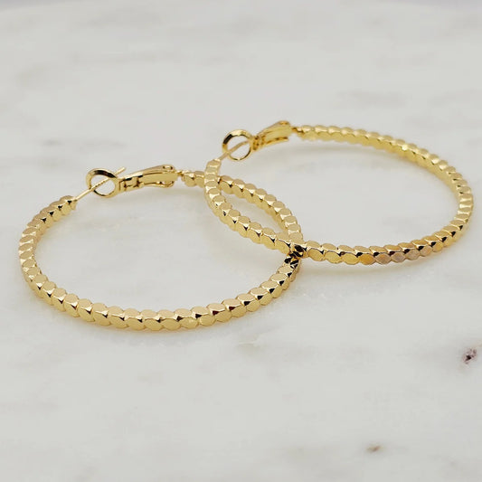 Textured Hoops
