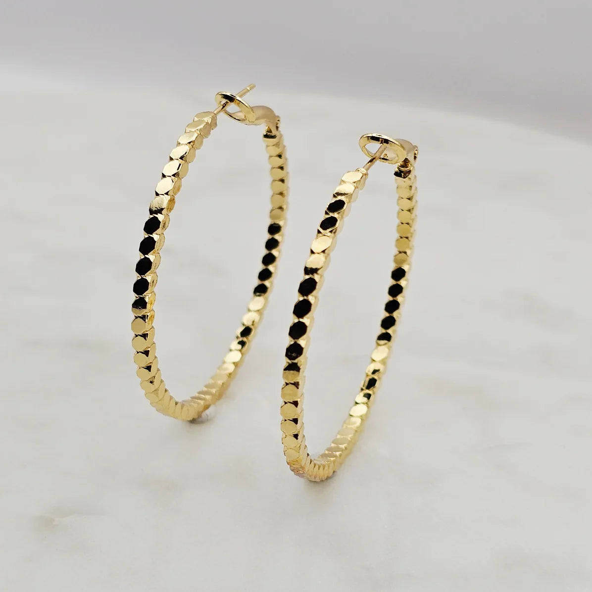 Textured Hoops