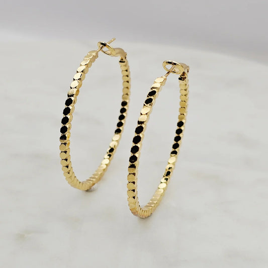 Textured Hoops