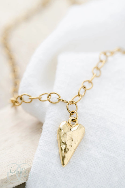 Bless Your Heart Necklace - 18"