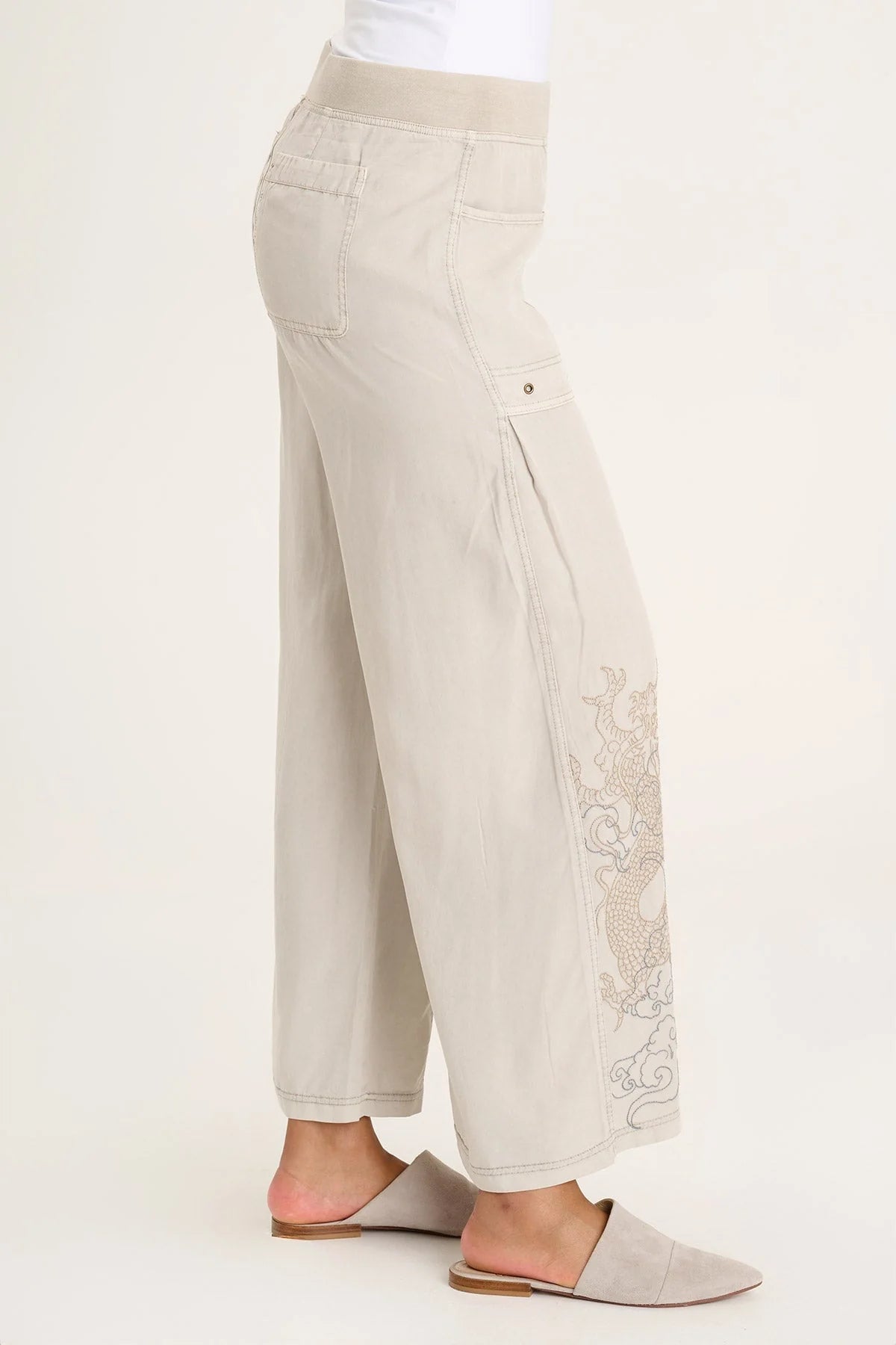 Pheodora Embroidered Pant