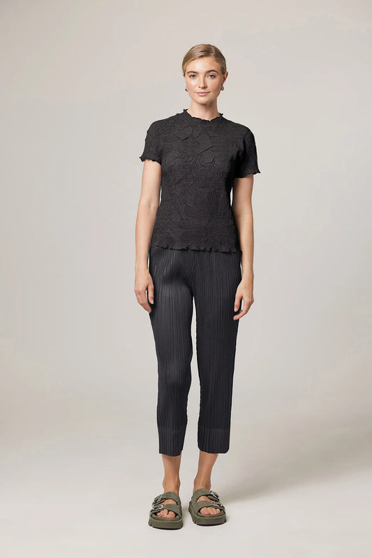 Jeremy Floral Jacquard Top